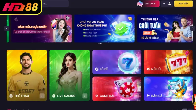 Hàng loạt tựa game hấp dẫn chinh phục bet thủ