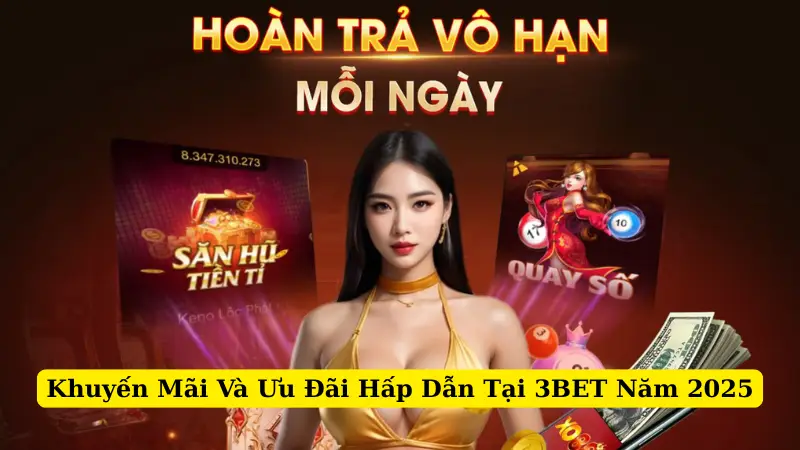Khuyến Mãi Và Ưu Đãi Hấp Dẫn Tại 3BET Năm 2025